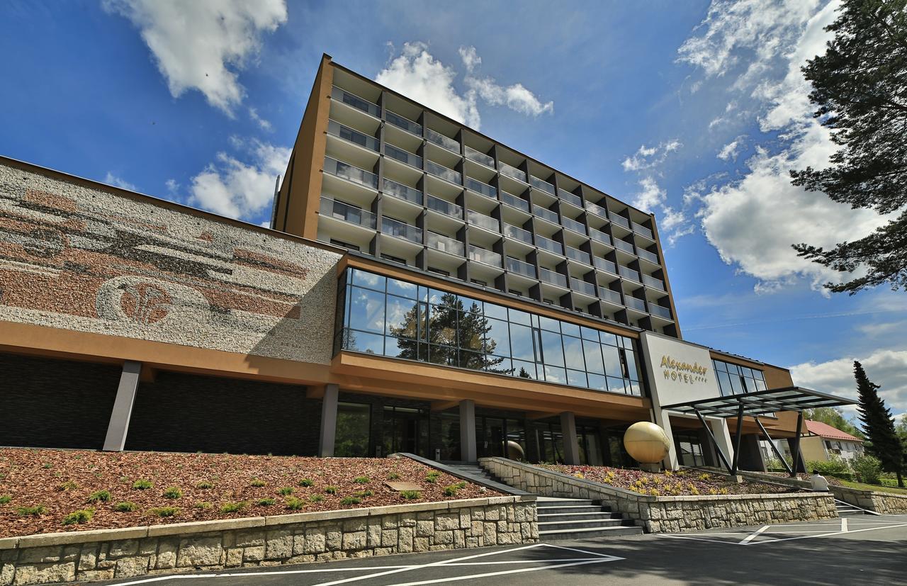 Hotel Alexander Bardejovske Kupele Bagian luar foto